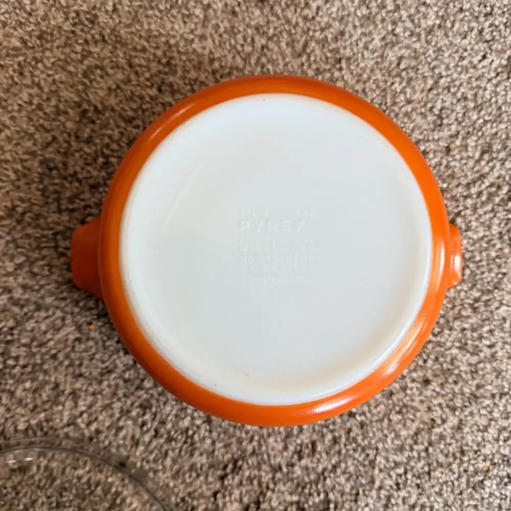 Pyrex Autumn Harvest Wheat Cinderella Casserole Dish # 475 2.5 Quart With Lid